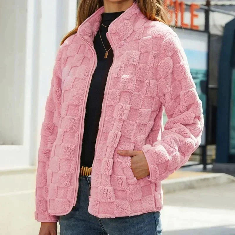 Autumn Soft Short Women's Fleece Jacket