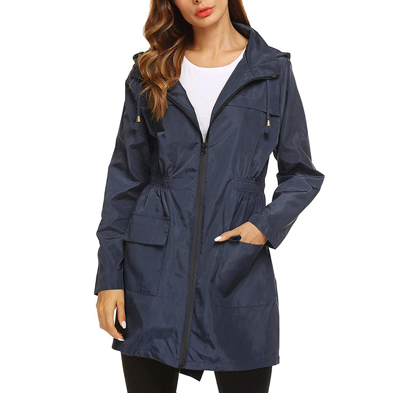 Practical travel rain coat