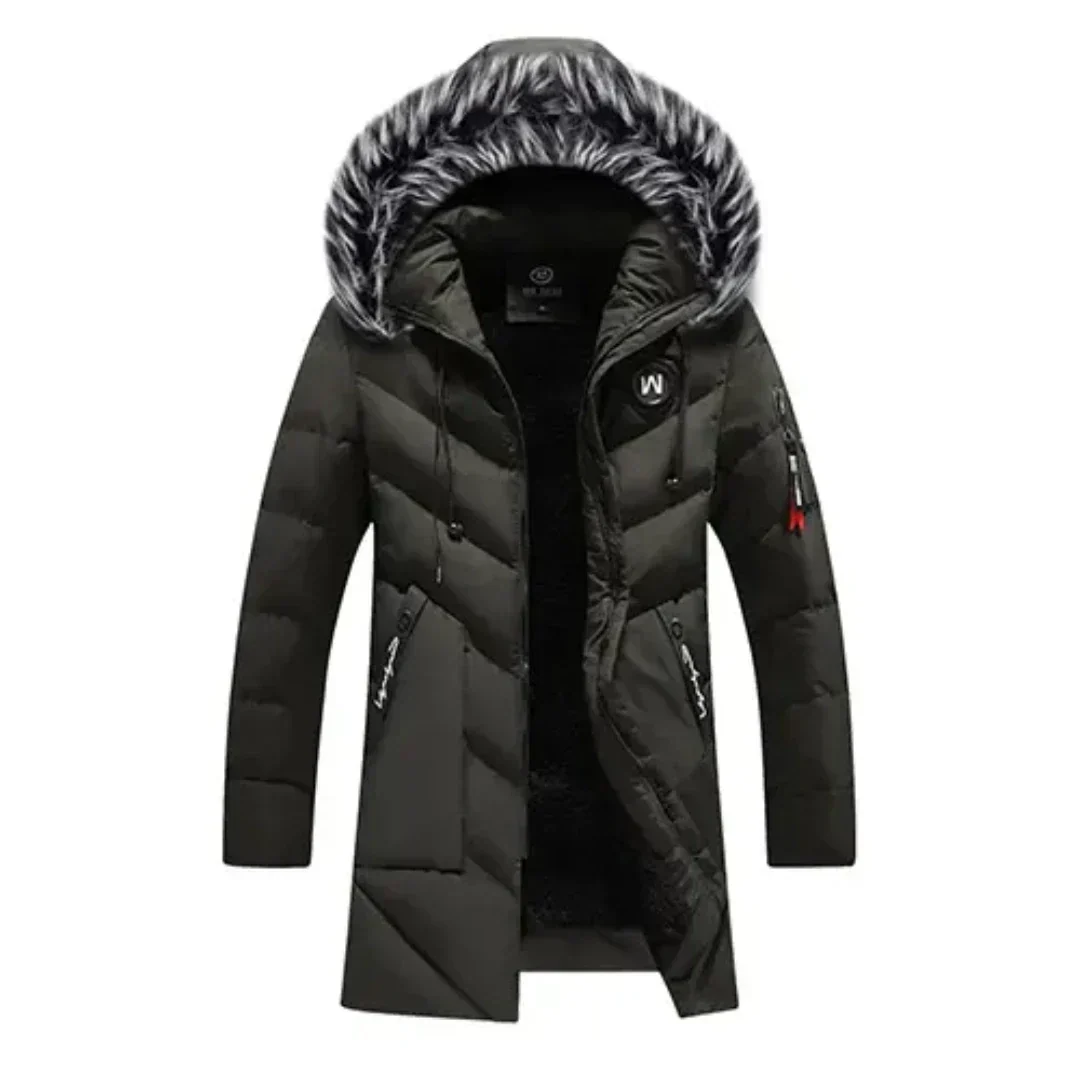 Men's Winter Jacket Hooded Lightweight Insulated