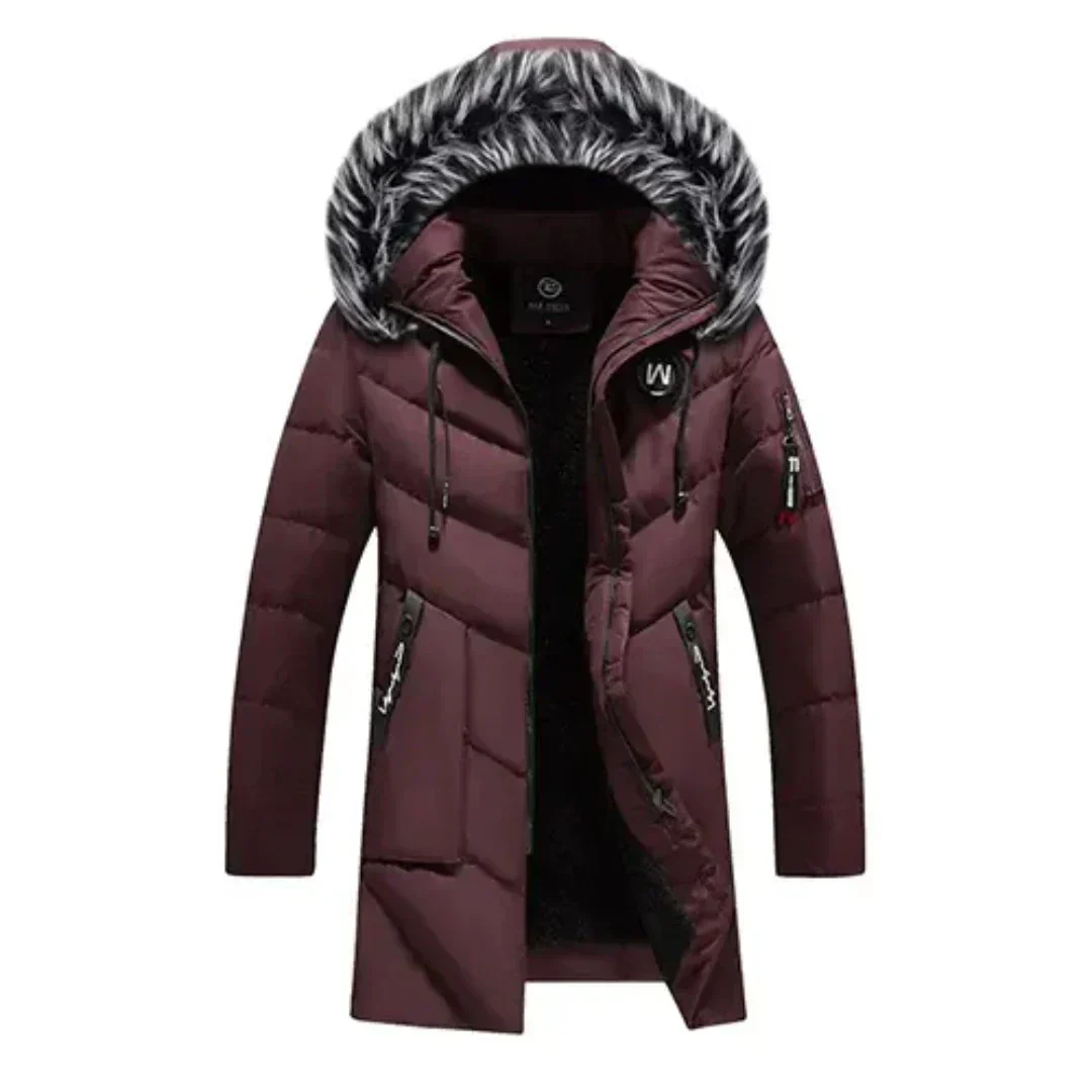 Men's Winter Jacket Hooded Lightweight Insulated