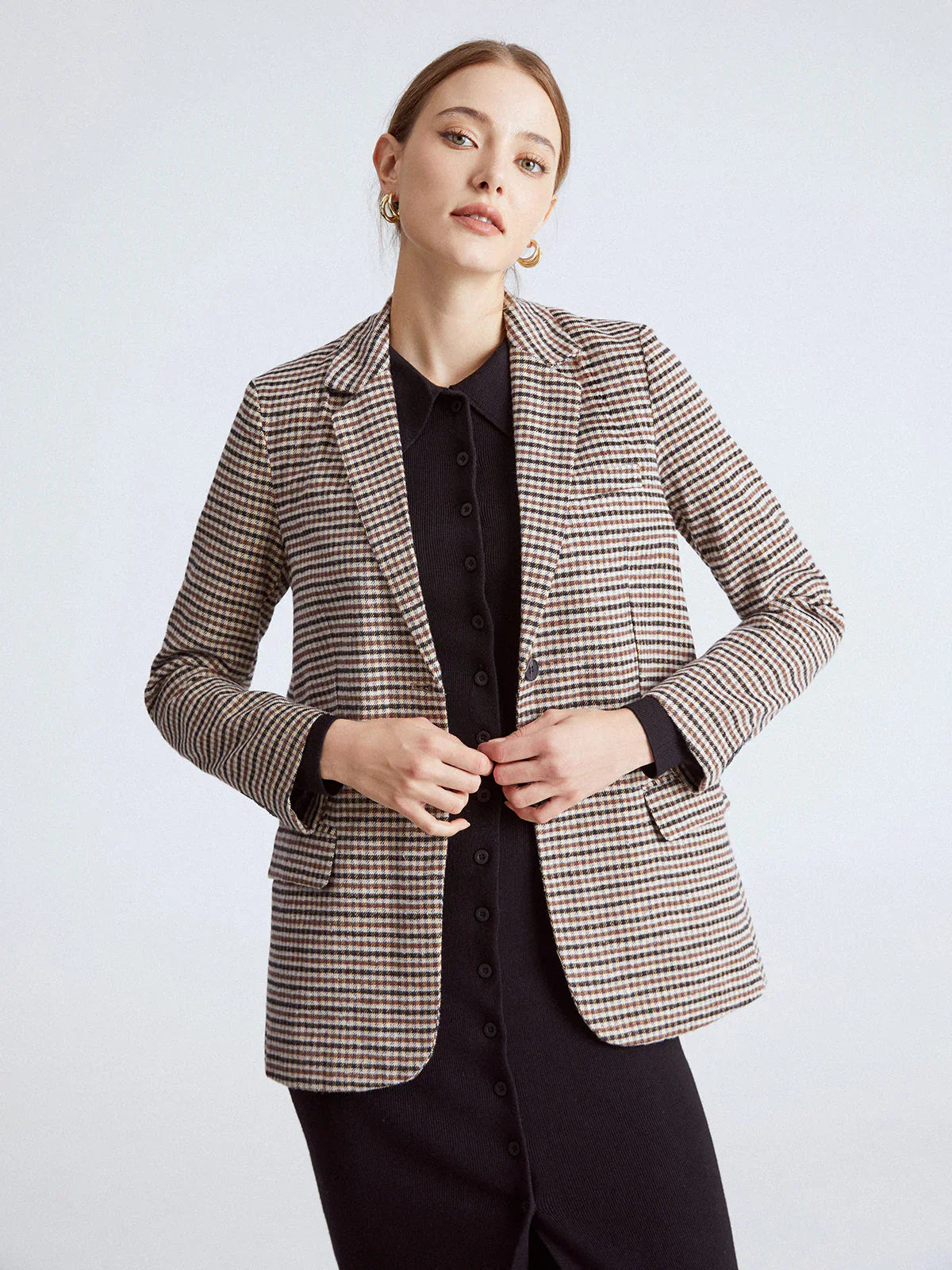 Stylish Women's Tweed Jacket