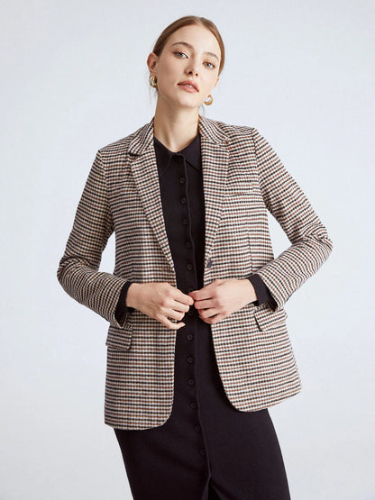 Stylish Women's Tweed Jacket