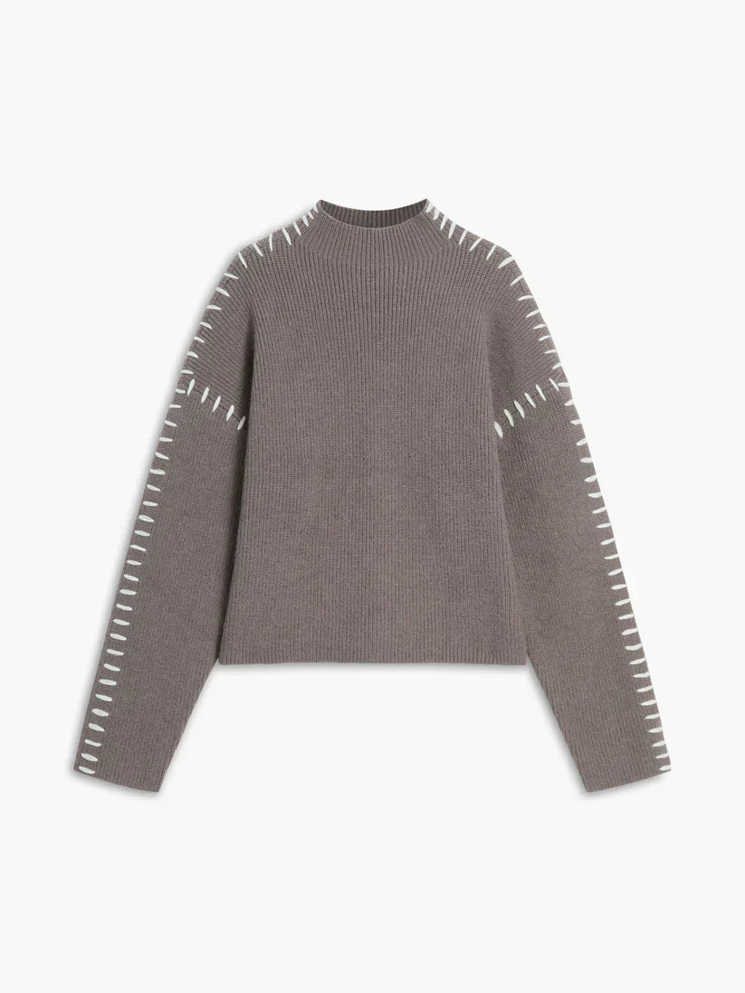 Women's Oversize Turtleneck Sweater Generous