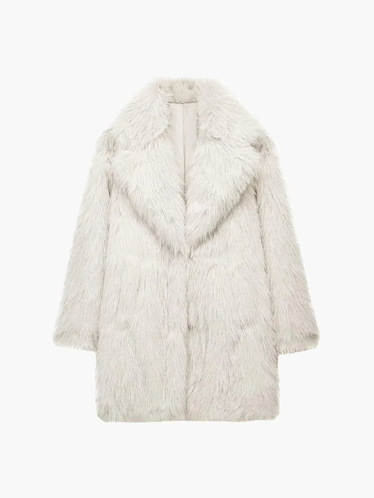 Long Faux Fur Coat