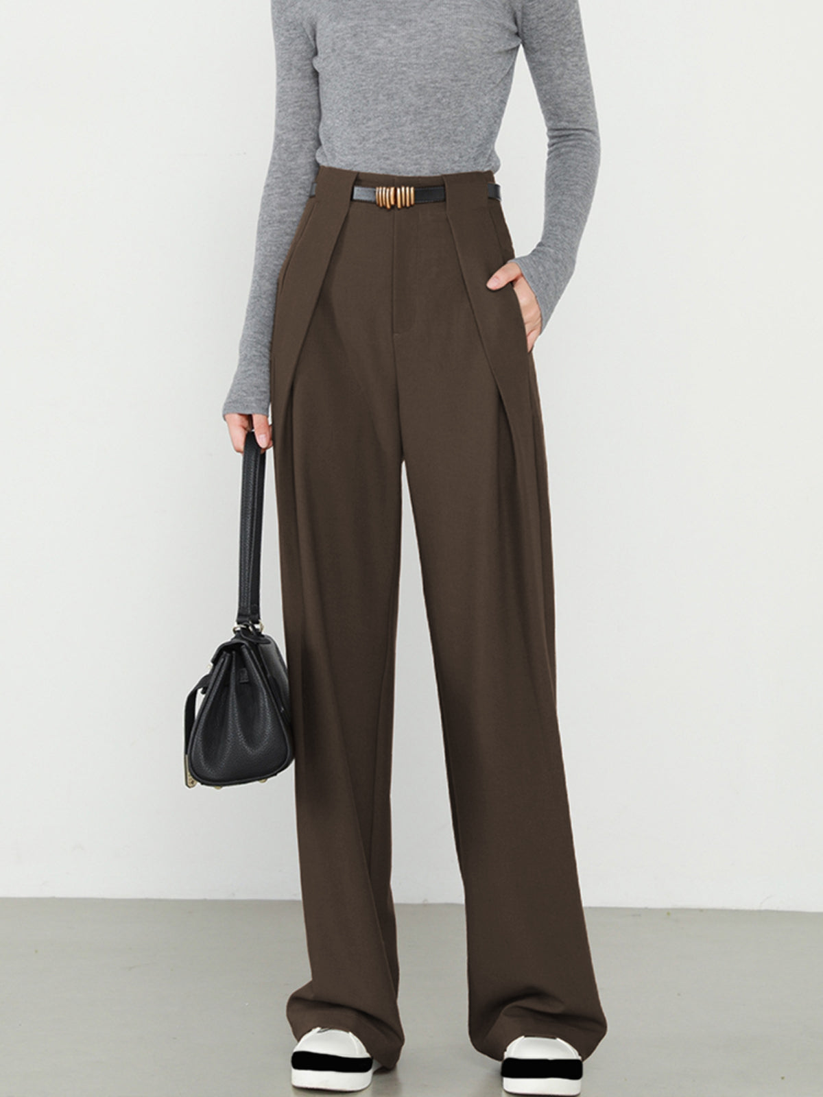 Tailored Women's Trousers Elegant Slim Fit