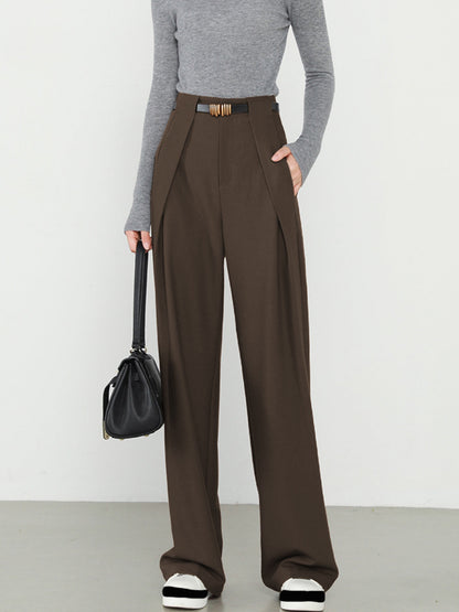 Tailored Women's Trousers Elegant Slim Fit