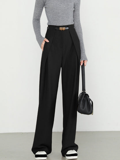 Tailored Women's Trousers Elegant Slim Fit