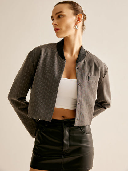 Practical Crossbody Bag Short Jacket