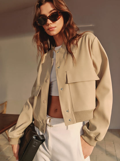 Practical neck warmer jacket