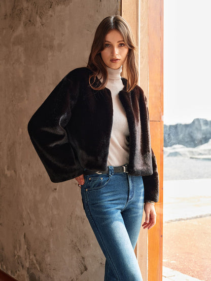 Faux Fur Jacket for Women Stylish & Modern
