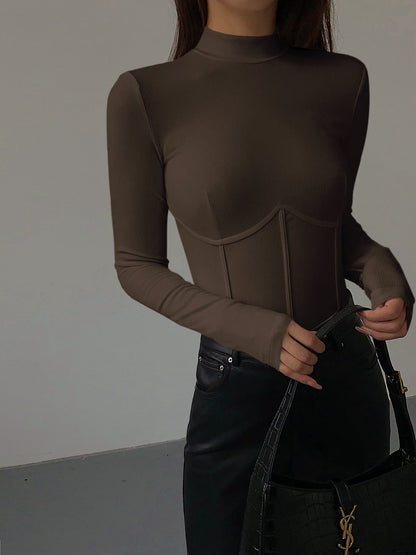Elegant Women's Slim Fit T-Shirt