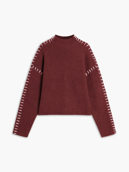 Women's Oversize Turtleneck Sweater Generous
