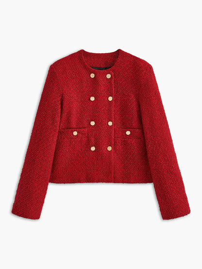 Stylish Women's Tweed Jacket