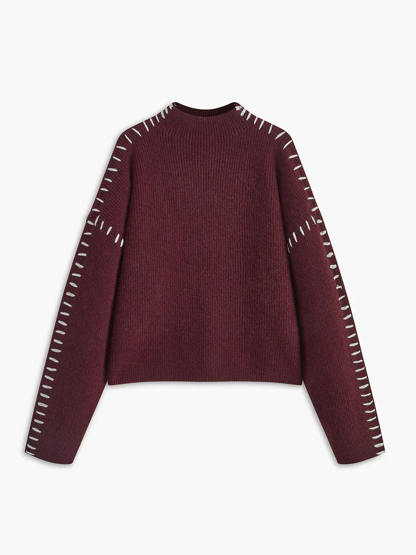 Women's Oversize Turtleneck Sweater Generous