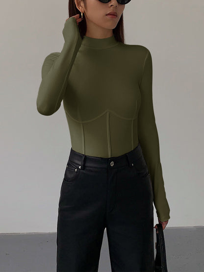 Elegant Women's Slim Fit T-Shirt