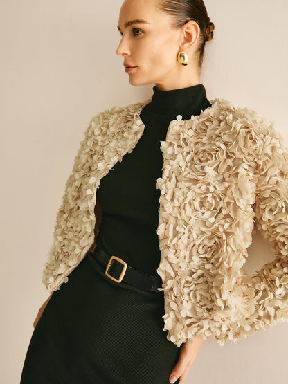 Elegant Beige Blazer for Women