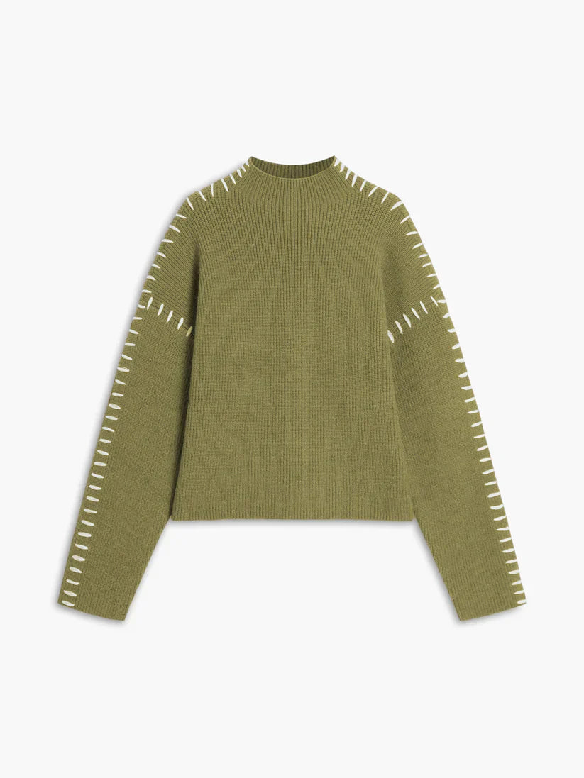 Women's Oversize Turtleneck Sweater Generous