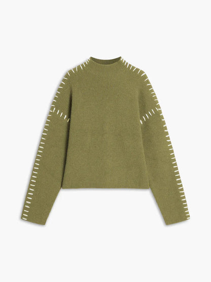 Women's Oversize Turtleneck Sweater Generous
