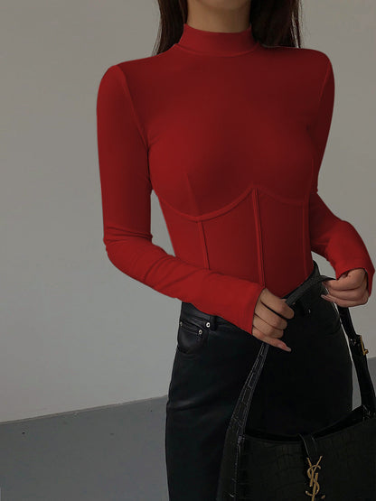 Elegant Women's Slim Fit T-Shirt