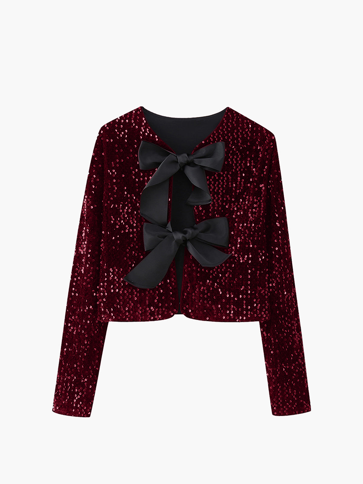 Elegant Women's Velvet Floral Pattern Jacket
