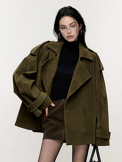 Women's Leather Jacket Trendy Casual
