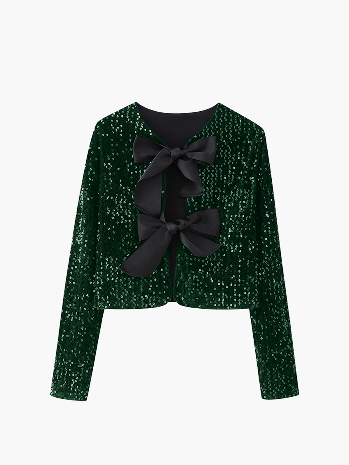 Elegant Women's Velvet Floral Pattern Jacket
