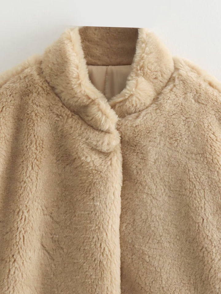 Teddybär Jacke Damen Warm Winter - IdealeKleiden
