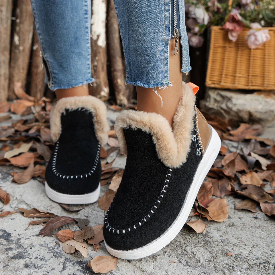 Cozy Winter Ankle Boots for Women