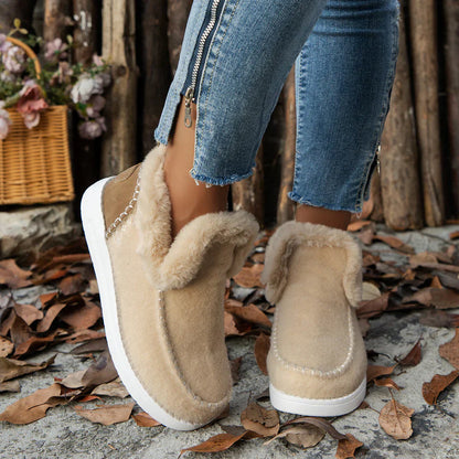 Cozy Winter Ankle Boots for Women