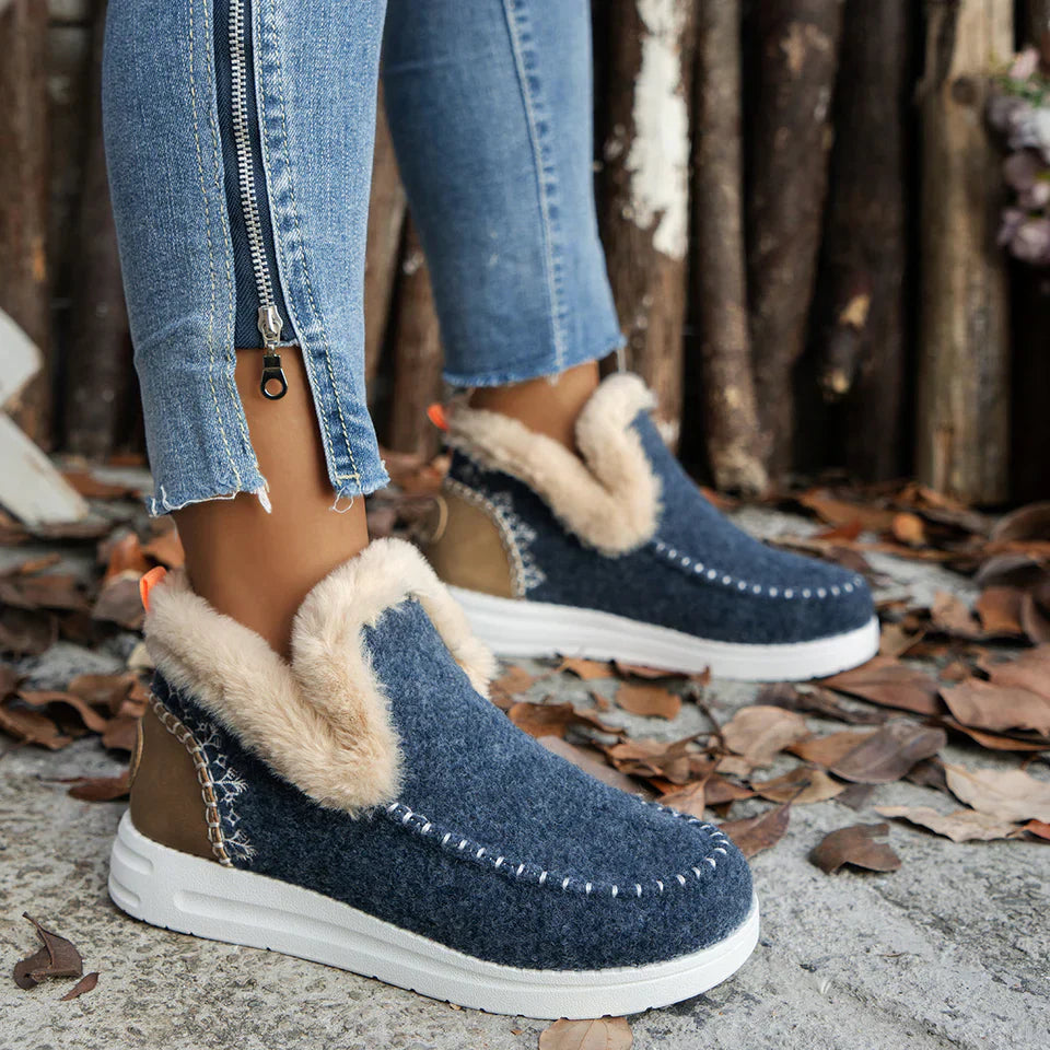Cozy Winter Ankle Boots for Women