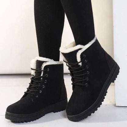 Women's Winter Boots Lace-up Snow Boot