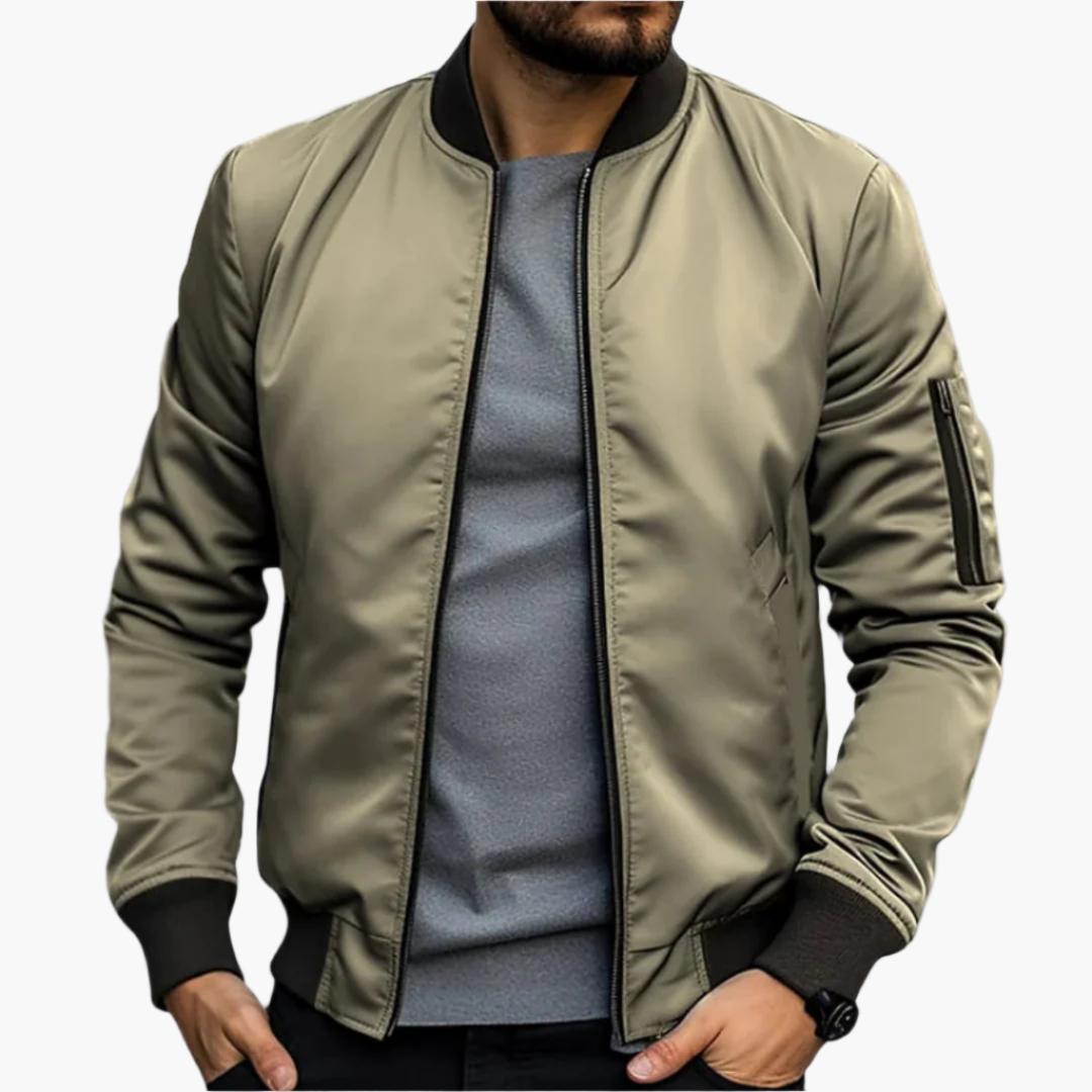 Moderne Bomberjacke Casual Style