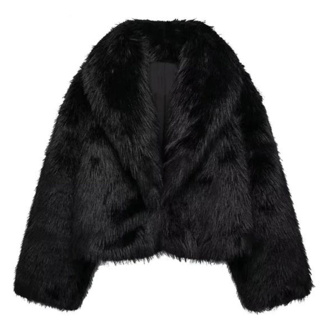 Luxury Women's Fur Jacket Elegant