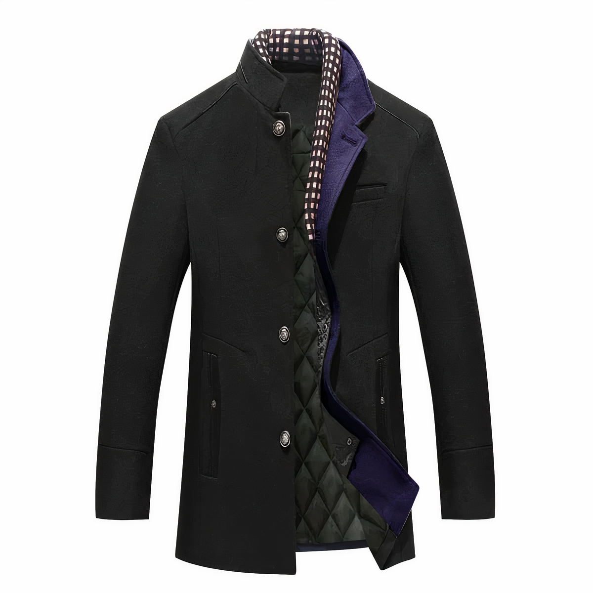 Men's Winter Coat Warm Wool