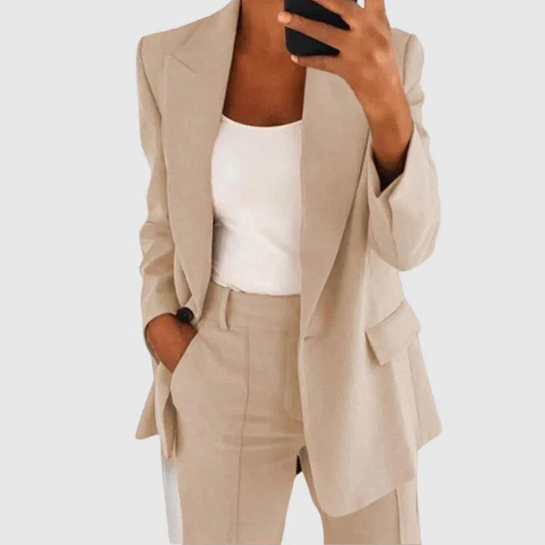 Stylish Women's Blazer Elegant Black