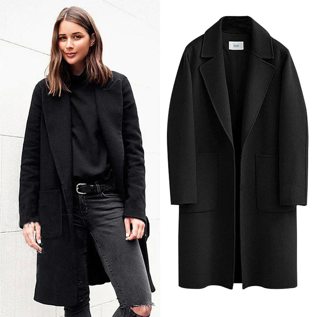 Elegant Women's Long Timeless Coat