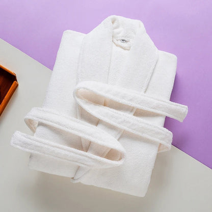 Cuddly Men's Long Fleece Bathrobe