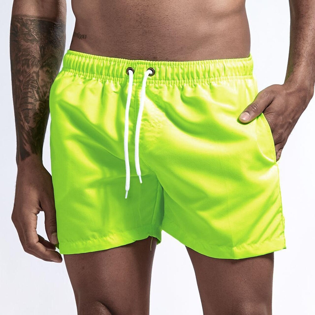 Men's Beach Shorts Elastic Quick Dry