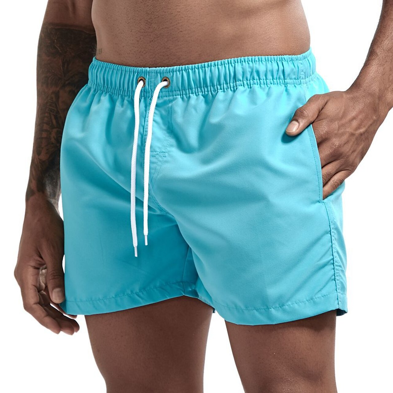 Men's Beach Shorts Elastic Quick Dry