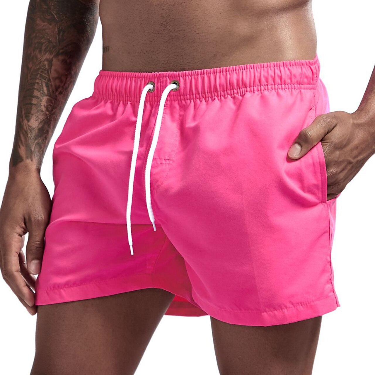 Men's Beach Shorts Elastic Quick Dry