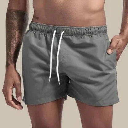 Elastic Quick-Dry Swim Trunks for Men