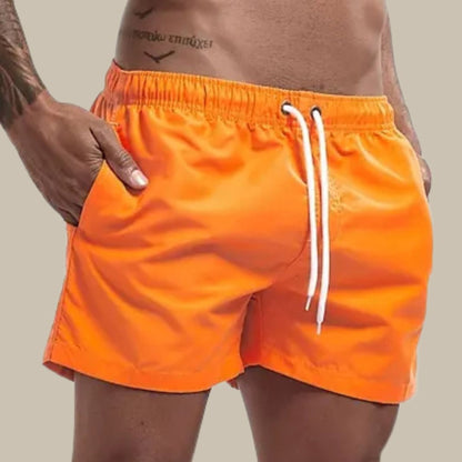 Elastic Quick-Dry Swim Trunks for Men