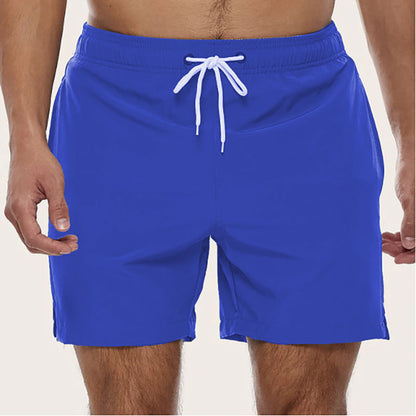 Quick-Drying Elastic Swim Trunks