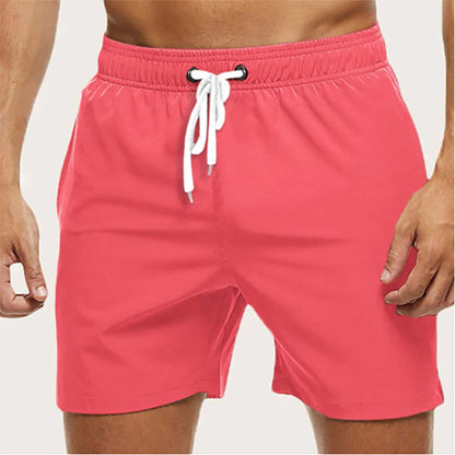 Quick-Drying Elastic Swim Trunks