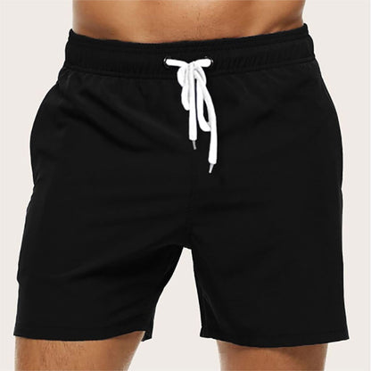Quick-Drying Elastic Swim Trunks