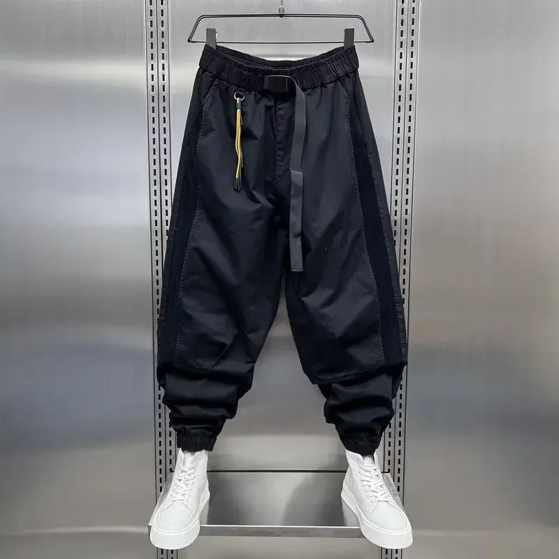 Comfortable Men's Sweatpants Loose Fit Elastic Waistband