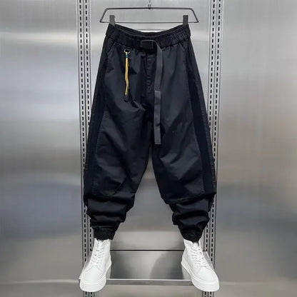 Comfortable Men's Sweatpants Loose Fit Elastic Waistband