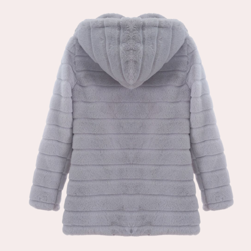 Klassische Fleecejacke Winterwarm Elegant - IdealeKleiden
