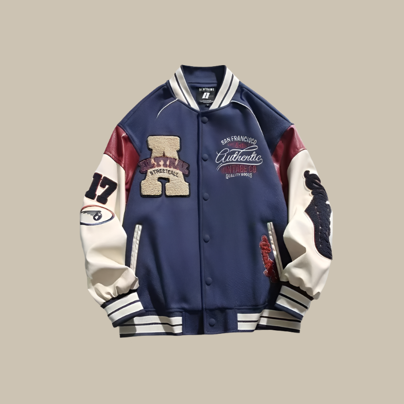Men's Oversized Baseball Jacket