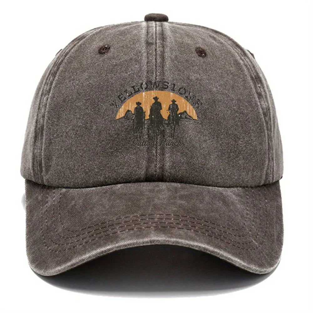 Men's Baseball Cap Adjustable Vintage Look